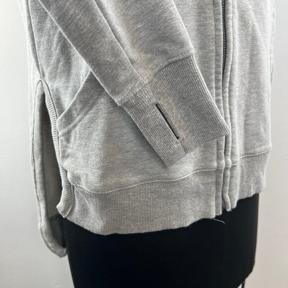 Free People Gray Zip-Up Jacket - Picture 8 of 11